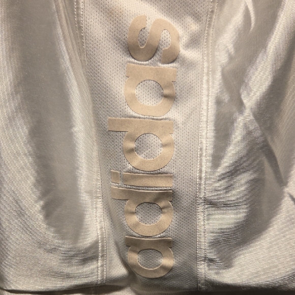 Adidas Men's Reversible Blue & White Striped Basketball Shorts (XL) - Picture 11 of 11